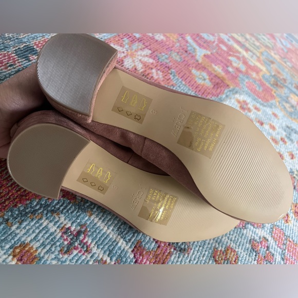 J. Crew mauve block heel pumps - Picture 4 of 4